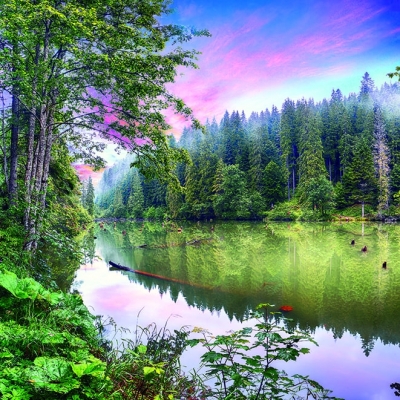 Calendar cu imagini Romania, 31.5 x 48 cm, 12 file, 2026